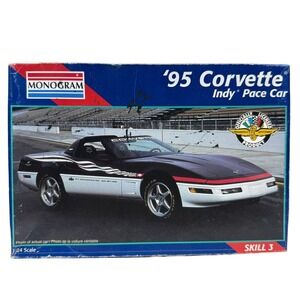 MONOGRAM '95 Corvette Indy Pace Car Model Kit 1:24 Scale Skill 3 Parts Only